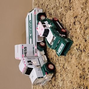 Hess toy truck and tractor 2013